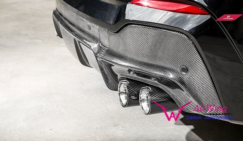 BMW F26 X4 - 3D Design style carbon rear diffuser 05